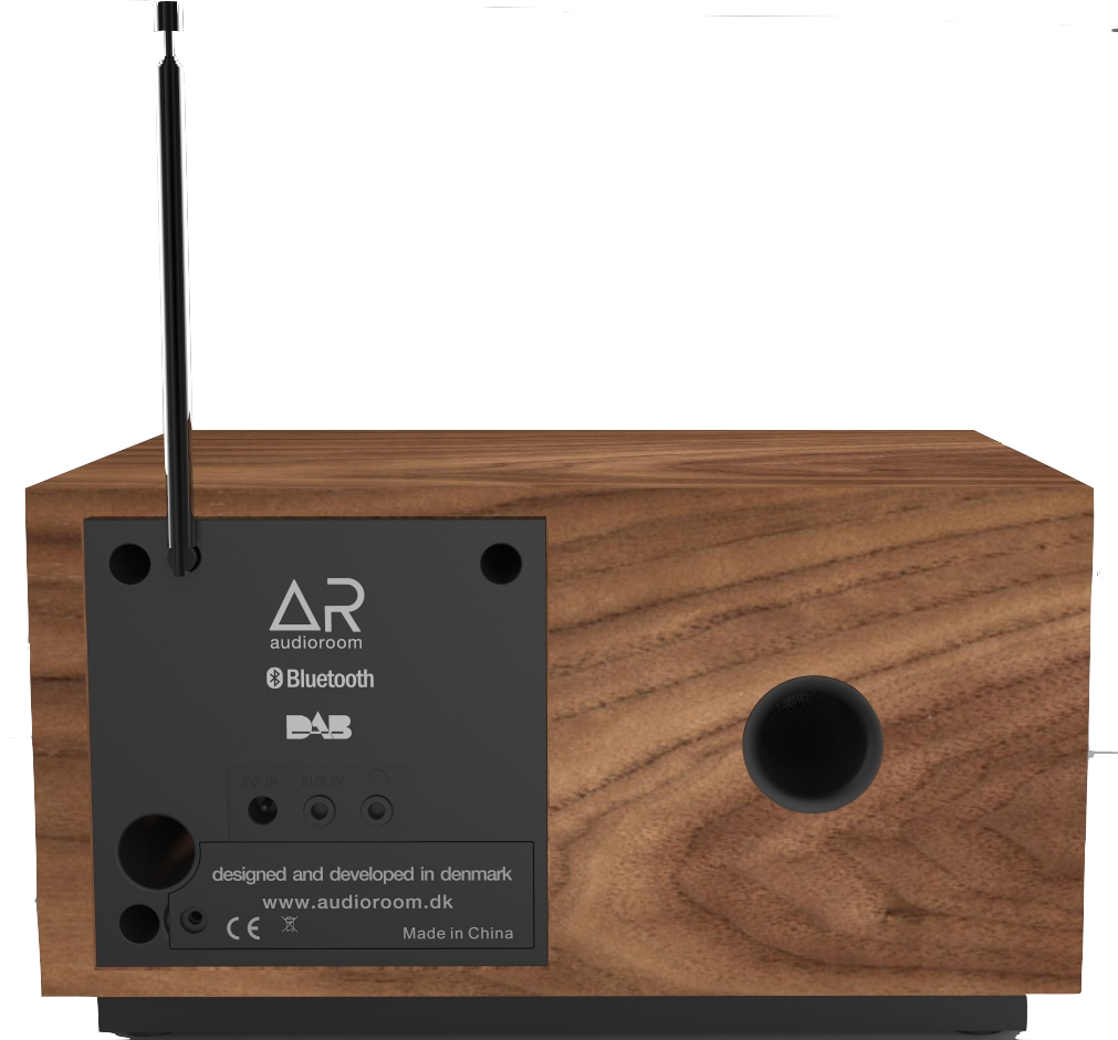 DAB-Radio mit 3 Zoll Lautsprecher mit AAC-Lizenz für DAB+